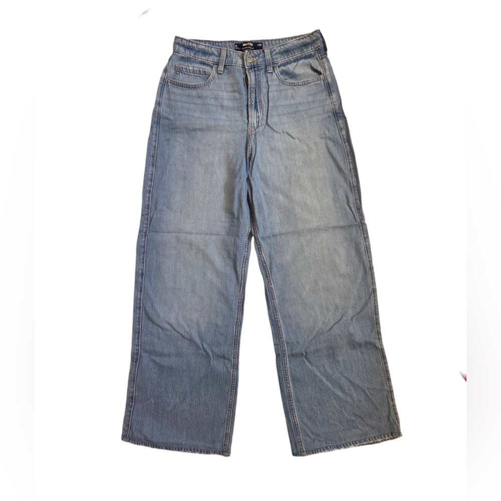 Hollister Ultra High Rise Baggy Blue Women's Jeans